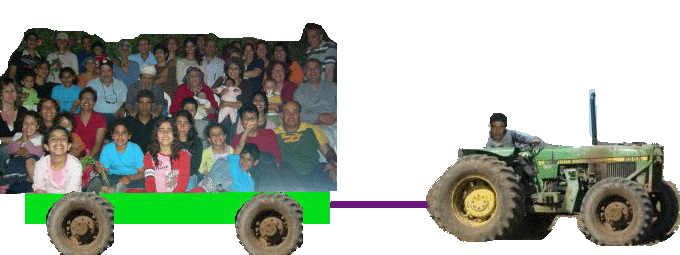 טוק טוק בא הטרקטור